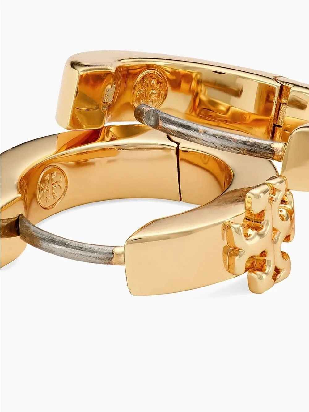 Tory Burch Kira Huggie Hoop Earrings
